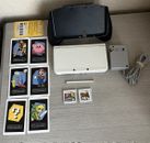 Nintendo New 3DS Super Mario Edition Handheld System - White - W/2 Games