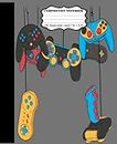 Video Games Composition Notebook:: Designing Games,for Kids, Teens with Wide Ruled Papers for Kids, Teens, Students, and Adults Great for Standard IT Class for Back to School