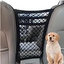 Xumann Dog Car Barrier, Dogs Guards for Cars, Dog Car Divider Guard with Auto Safety Mesh Accessories Stretchable Storage Bag, Suvs, 3 Layer Pet Driving Organizer Safety Travel