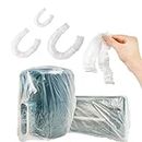 30PCS Clear Kitchen Appliance Covers Thickened Disposable Furniture Dust Cover Dustproof with Elastic for Small Appliance, Oven, Pressure Cooker, Blender, Toaster, Air Fryer, Instant Pot(S, M, L)