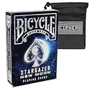 Bicycle Stargazer New Moon Playing Cards - Includes Cipher Card Bag