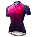 Cycling Jersey Women Aogda Bike Shirts Bicycle Jacket Team Biking Tights Clothing (03A, Small)