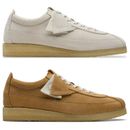 Clarks Originals - Wallabee Tor Shoes - Off White, Tan Suede