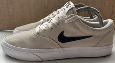 Nike SB Charge Mens Size Us 8 Shoes Sneakers Suede Beige Skateboarding Casual