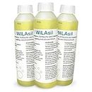 WILAsil 3 bottiglie da 250 ml CPAP detergente per maschere CPAP, maschere respiratorie, tubi CPAP e accessori CPAP