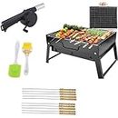 NYTK RETAIL Foldable Charcoal Barbeque Grill