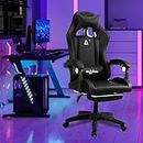 Savya Home Snipe Gaming Chair With Adjustable Headrest & Lumbar Support,135° Recliner Chair|Stretchable Armrest With Footrest,Computer Chair, Apex Crusader Gaming Chair Series (Sniper Black) - Plastic