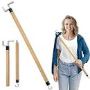 27'' Dressing Stick, Long Dressing Stick for Elderly, Disabled, Limited Mobility – Daily Living Dressing Aid Stick for Hip Replacement, Back, Shoulder Surgery - Dressing Aid for Pants, Shoes, Socks