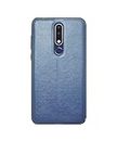 COVERNEW Fashion case Stand View Slim Light Waight Leather Flip Cover for Nokia TA 1118 DS / 3.1Plus - Attractive Blue