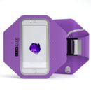 Universal Sport Phone Armband Bag Jogging Smartphone Fitness Arm Band Purple