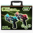Strike Laser Tag Rechargeable Guns Set - Infrared 2 Multi-Player Pack & Deluxe Carry Case - Laser Tag Game For Kids