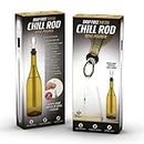 CKB LTDÃ‚® Stainless Steel CHILL ROD & POURER Chilling Stick and Pouring Spout 2 in 1 Design- Easy to Clean - Perfect Gift Idea - Essential Serving Tool Dining Outdoor or Indoor Accessories For Red White Rose Wine Drinking by CKB Ltd