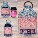 Pink Victoria's Secret Accessories | $8 Firm. Victoria’s Secret Sparkle Pink Hand Sanitizer Holder New | Color: Gray/Pink | Size: Os