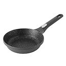 Berghoff GEM Non-Stick Cast Aluminum Frying Pan 8" 1.2 qt. Black Stay-Cool Detachable Handle Ferno-Green PFOA-Free Induction Cooktop Fast Heating Oven Safe
