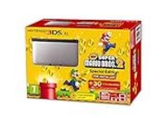 Nintendo Handheld Console XL - Silver and Black Limited Edition with New Super Mario Bros. 2 (Nintendo 3DS)