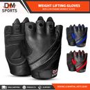 DXM SPORTS Men Workout Gloves Fitness Training Leather Gym Weight Lifting Gloves