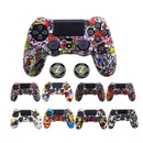 13 Colors Silicone Camo Protective Skin Case Rubber Cover For Sony Dual4 PS4 DS4 Pro Slim Controller