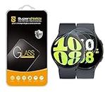 Supershieldz (3 Pack) Designed for Samsung Galaxy Watch 6 (44mm) / Galaxy Watch 5 (44mm) / Galaxy Watch 4 (44mm) Tempered Glass Screen Protector, Anti Scratch, Bubble Free