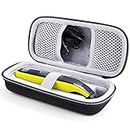 Viniso Hard Case Compatible for Philips Norelco OneBlade QP2525/10 Trimmer - Protective Storage Box for One Blade Shaver and Accessories