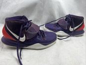 Nike Kyrie 6 Boys Size 5Y Purple Athletic Mid Basketball Shoes BQ5599-500