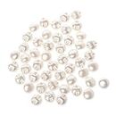 niumanery 50pcs 10mm 11mm Round Sewing Pearl Buttons For Clothing Sewing Accessories Clothing Scrapbooking Garment DIY Apparel Tool 11mm