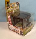 Meuble Asian Mini Dollhouse Furniture End Table Wood NOS
