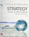 Crafting and Executing Strategy: Concepts and Readings 20th edition by Thompson, Arthur, Strickland III, A. J., Gamble, John (2015) Paperback