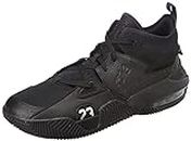 NIKE Jordan Stay Loyal 2 Men's Trainers Sneakers Basketball Fashion Shoes DQ8401 (Black/Metallic Silver 001) UK12 (EU47.5)