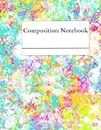 Composition Notebook | Wide Ruled | Cute: For Girls | Women | School Supplies | Office Supplies