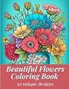 Flower Arrangements Coloring Book