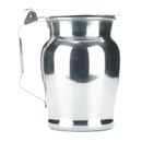 Water Serving Pitcher Jug Stainless Steel with Lid Juice Cocktail Carafe 1.5L