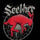 Seether Shirt Black Rabbit Poison The Parish 2017 US Tour Rock Metal Sz 2XL
