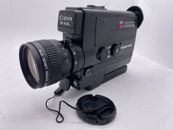 Watch the video[Near MINT] Canon 514XL Super 8 8mm Movie Film Camera 9-45mm/1.4