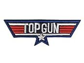 Top Gun Maverick Patch US Military Fighter Weapons - Insignia cuadrada para planchar