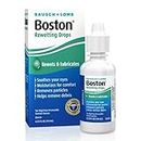 Boston Original Cleaner by Bausch + Lomb 1 Fl Oz and Boston Contact Lens Rewetting Solution 0.33 Fl Oz (Pack of 1 + Pack of 4)