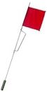 Beaver Dam Tip-Up Replacement Flag and Rod Assembly, Red