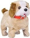 BELOXY Jumping, Walking and Barking Dog Soft Toy Fantastic Puppy Battery Operated Back Flip Jumping Dog Jump Run Toy Kid (Jumping Dog)