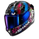 Shark SKWAL i3 Hellcat Black Chrom Blue KUB Full Face Helmet -  Livraison gra...