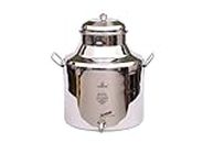 Vintel Stainless Steel Water Dispenser Pot/Container with Stainless Steel Tap - 20L, 304 Grade