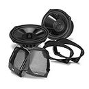 BOSS Audio Systems BHD98 Harley Davidson 6 x 9 Inch Saddlebag Speaker Kit – Fits Select 1998-2013 Road Glide and Street Glide Motorcycles, 300 Watts of Power Per Pair, Full Range, 2 Way, Sold in Pairs