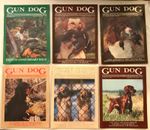 6 issues 1990 Gun Dog Magazines Complete training hunting upland waterfowl 
