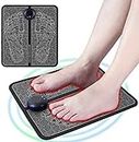 Duyifan EMS Foot Massager,Leg Reshaping Folding Portable Electric Massage Mat with 6 Modes 9 Intensity Levels, Promotes Blood Circulation Muscle Pain Relief USB Rechargeable