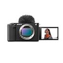 Sony Alpha Zv-E1 Full-Frame Interchangeable-Lens Mirrorless Vlog Digital Zoom Camera (Body Only)| Made for Creators | 12.1 Mp | Artificial Intelligence Based Autofocus | 4K 120P Recording – Black