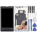 QIAOMEL LCD Display + Touch Panel with Frame for Nokia Lumia 1020(Black) Cell Phones Screen LCD Replacement Parts