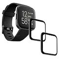 iDaPro Displayschutz Schutzfolie für Fitbit Versa 2 Smartwatch [2 Stück] TPU-Schutz Displayschutzfolie Einfache Installation Vollständige Abdeckung
