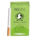 ROYAL SWAG Natural Herbal Cigarettes PAAN Flavour(10 Sticks) 100% Tobacco-Free and Nicotine-Free With Ayurvedic Herbs Clove, Tulsi, and More | Free From Additives and Chemicals