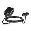 Charger for Fitbit Luxe/Charge 5, Fast Charging with Reset Button Replacement USB Cord Cable Accessories for Luxe/Charge 5 Smartwatch