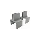 Set of 2 Sneeze Guard Clamps for Cubicles - For Panel Walls 1.25" to 2.5" Thick - IN
