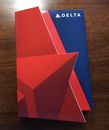 Vintage Delta Air Lines Service Award Sterling Silver Wings + Case & CEO Note