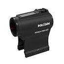 Holosun HS503C-U red dot sight, switchable 2MOA dot, 65MOA circle dot reticle, solar cell, black, Picatinny/Weaver rail, hunting, sport shooting, airsoft, tactical micro red… - 70127355